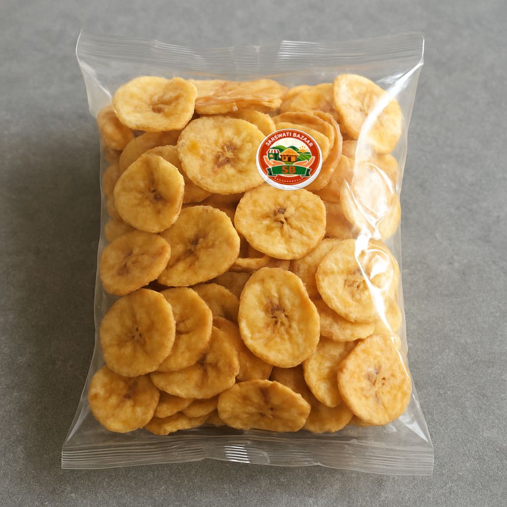 Sarswati Bazaar's crispy banana chips