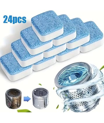 Washing Machine detergent Tablet for Stain Remover Cleaner 24PCS