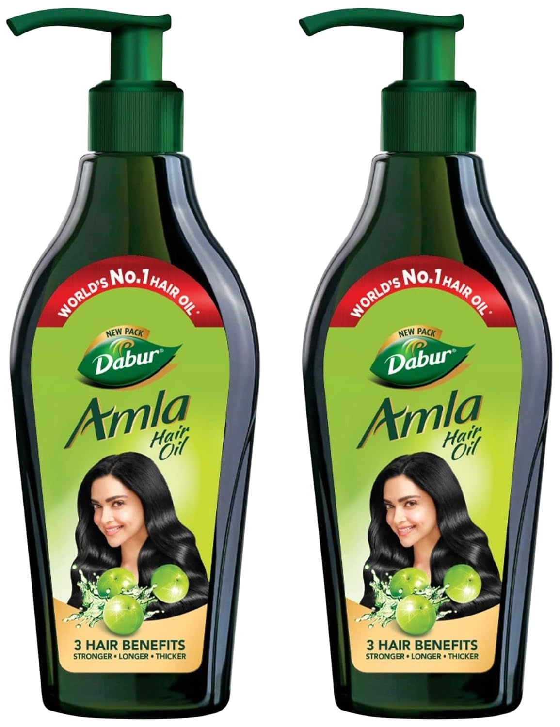 Dabur Amla Hair Oil - 550 ml | For Strong, Long and Thick hair | Nourishes Scalp | Controls Hair Fall, Strengthens Hair & Promotes Hair Growth (Pack of 2) Dabur Amla Hair Oil - 550 ml | For Strong, Long and Thick hair | Nourishes Scalp | Controls Hair Fa