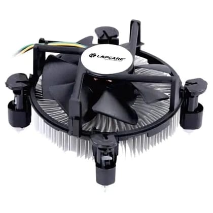 Lapcare Venus 90mm CPU Cooling Fan (36CFM, 12V, 3-Pin, Desktop Compatible)