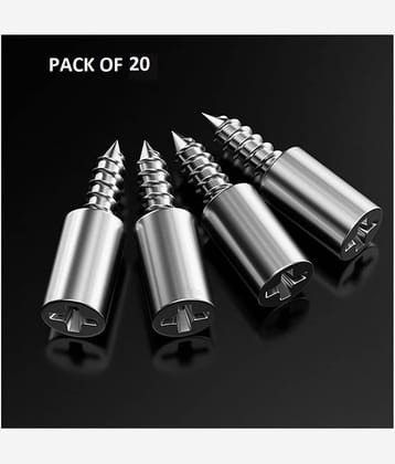 Pieces Self Tapping Screw Repairmen DIY Flexible for Office Bedroom Hotel