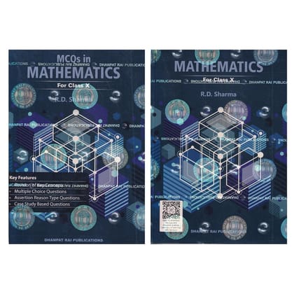 MATHEMATICS RD SHARMA CLASS 10 2025-2206 EDITION WITH CBSE LATEST EXAM QUESTION FOR STUEDNT HELP-RD10MATH [Paperback] Dhanpat rai publicaitons