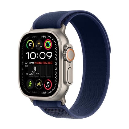 Apple Watch Ultra 2 GPS + Cellular 49mm Natural Titanium Blue Trail Loop S/M