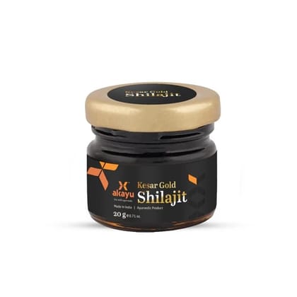 Akayu Kesar Gold Shilajit for Energy & Stamina