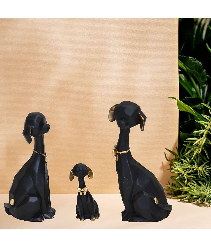 BECKON VENTURE Animal Showpiece 20 cm - Pack of 3