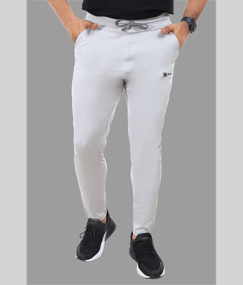 IDASS - Light Grey Lycra Men's Trackpants ( Pack of 1 )
