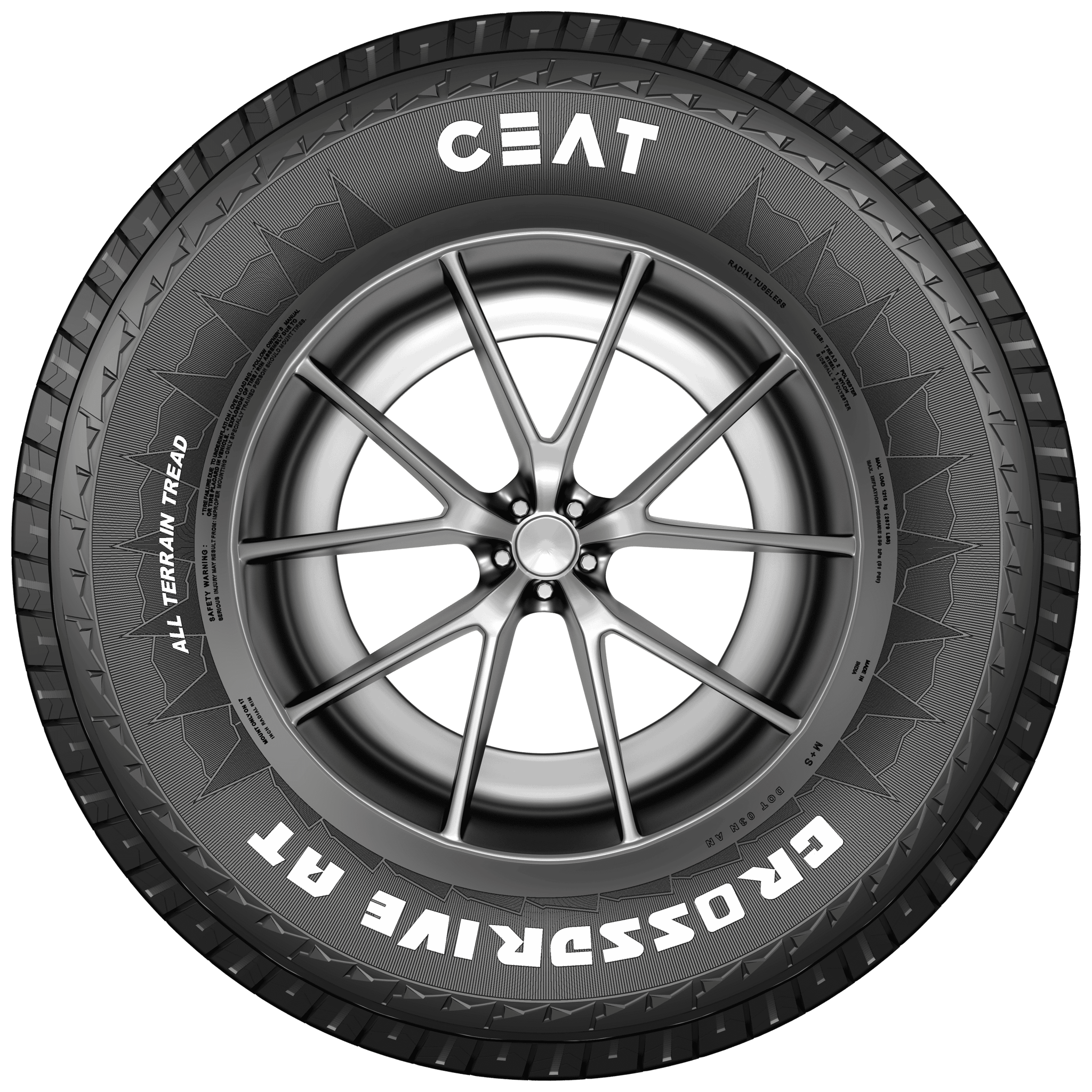 CEAT 215/75R15 CrossDrive AT TL 100S