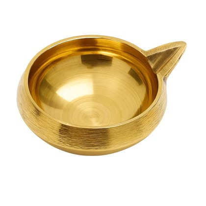 7 cm (2.75 Inch) � Handcrafted Pure Brass Diya � Traditional Pooja Oil Lamp for Temple, Home & Puja Room � Polished Brass Table Deepam for Daily Rituals & Festivals � Premium Brass Diya Bowl 7 cm (2.75 Inch) � Handcrafted Pure Brass Diya � Traditional Pooja Oil Lamp for Temple, Home & Puja Room � Polished Brass Table Deepam for Daily Rituals & Festivals � Premium Brass Diya Bowl
