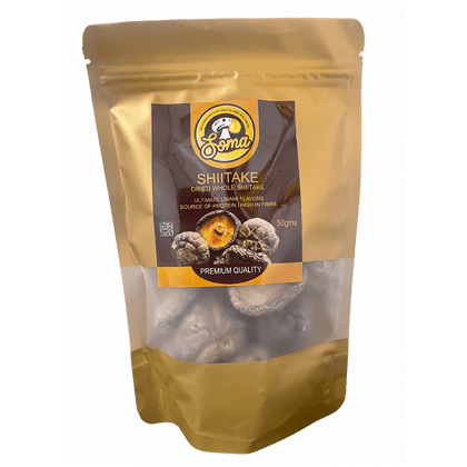 SomaShrooms Shiitake Whole Dried