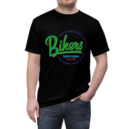 Premium Cotton T-Shirts with Bold Graphic DTF Prints (Color-Black, Size-XL)