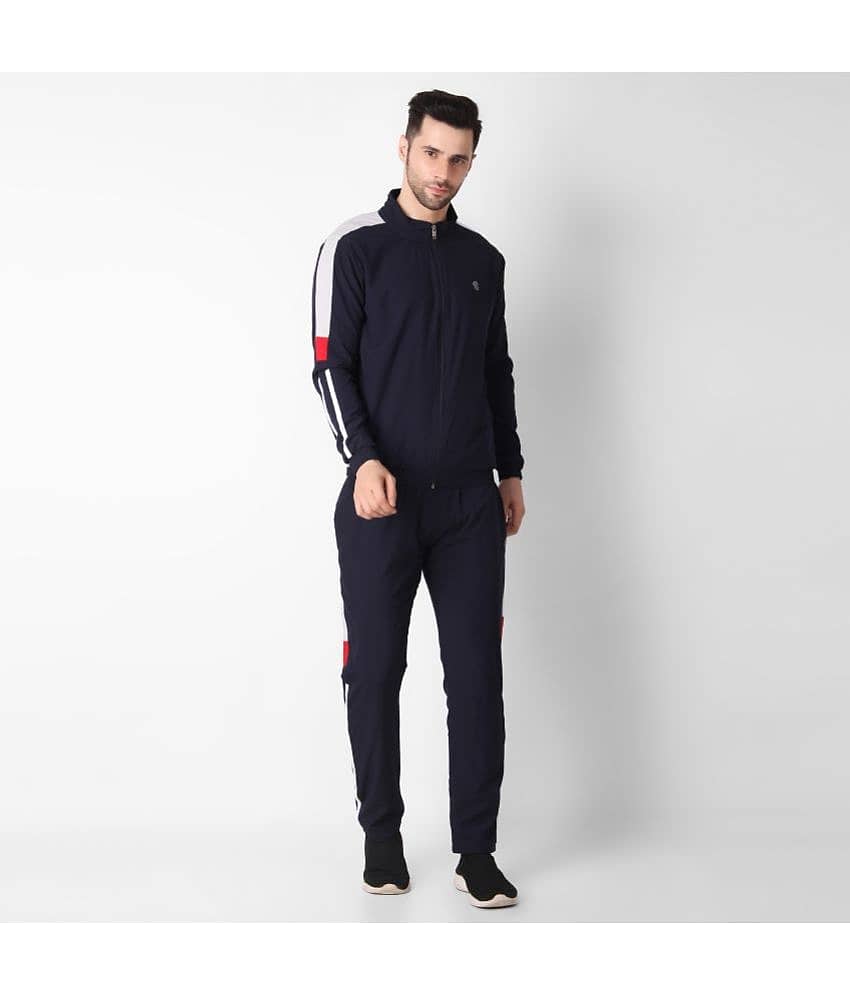 Forbro - Navy Polyester Regular Fit Men's Tracksuit ( Pack of 1 )