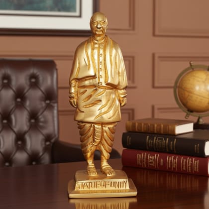Brass Showpiece Statue Of Unity, Sardar Vallabhbhai Patel (BSMAS1023 B)