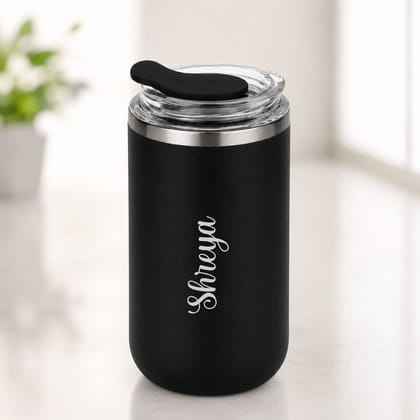 Personalised Gift 350ml Silicone Lid Travel Tumbler