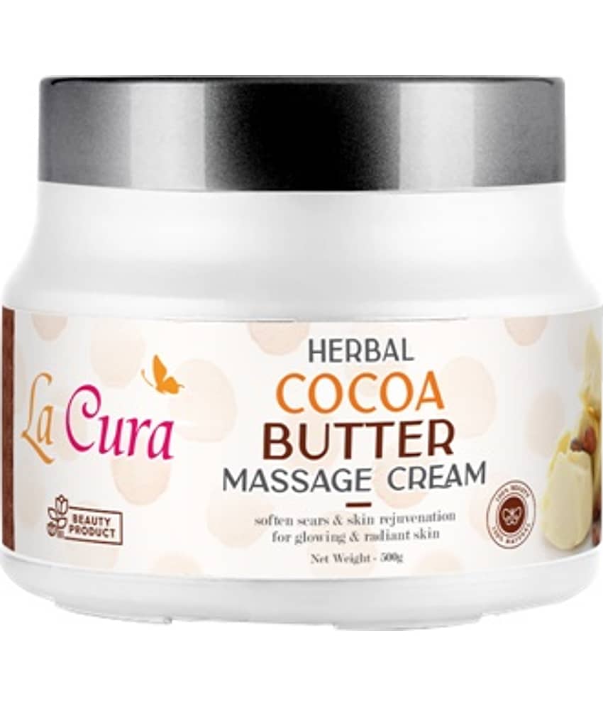 La Cura Cocoa Butter Massage Cream Hydration Booster 500 gm gm