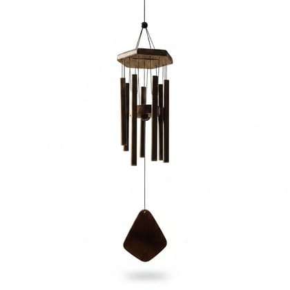 Artisanal Wooden Wind Chime