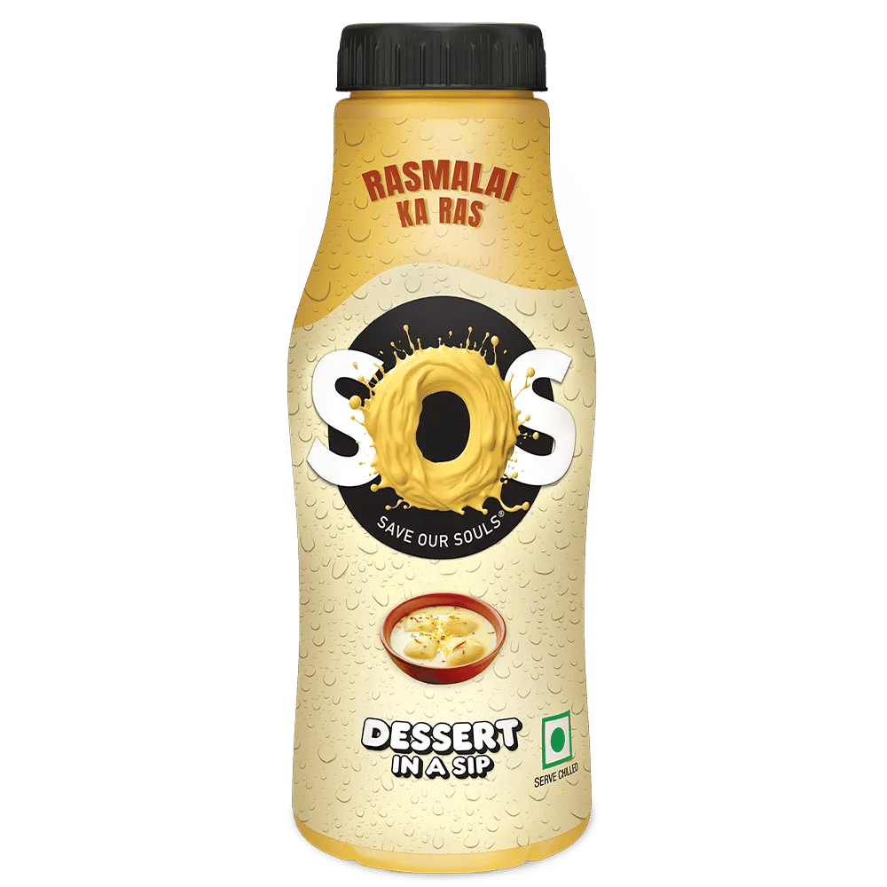SOS Flavoured Milk || Rasmalai Ka Ras || 180 ML