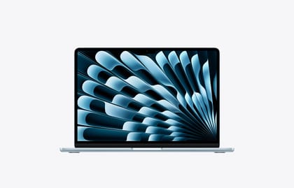 Macbook Air-13" M5 chip with 10‑core CPU and 10‑core GPU, 24GB, 1TB SSD - Sky Blue