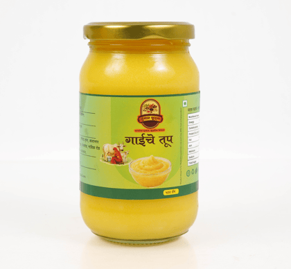 Pure Cow Ghee | Traditional Indian Clarified Butter | Rich & Aromatic