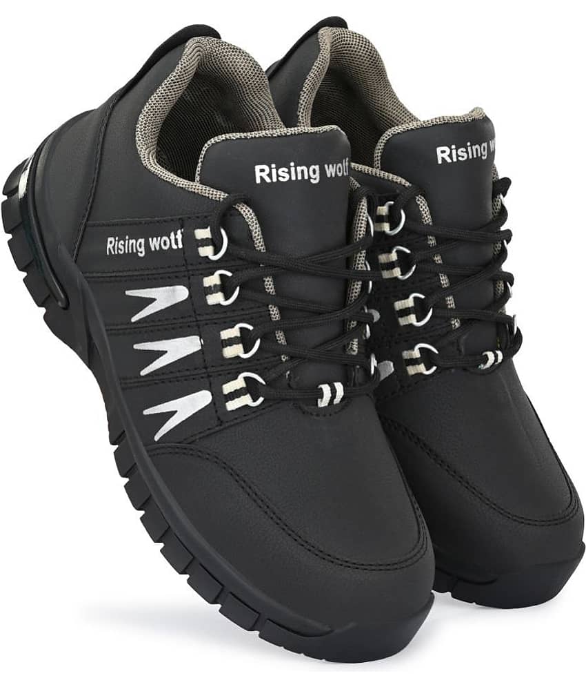 Rising Wolf - Black Men's Casual Boots