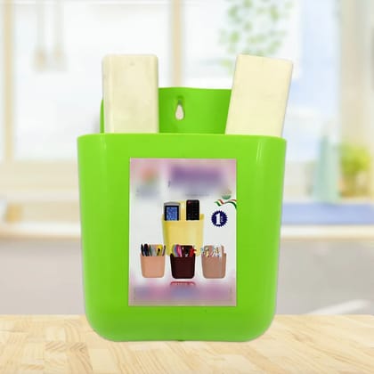 Wall Holder  2-Section Mobile, Remote & Brush Organizer | GlimmerHome