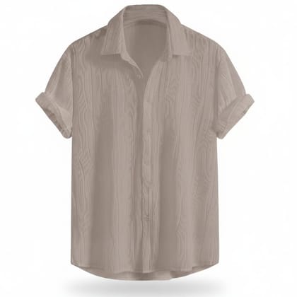 Casual Textured Summer Shirt