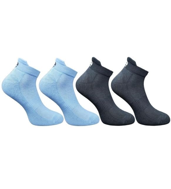 4_Pair Set Unisex Casual Cotton Printed Ankle Length Socks (Multicolor)-PID63472