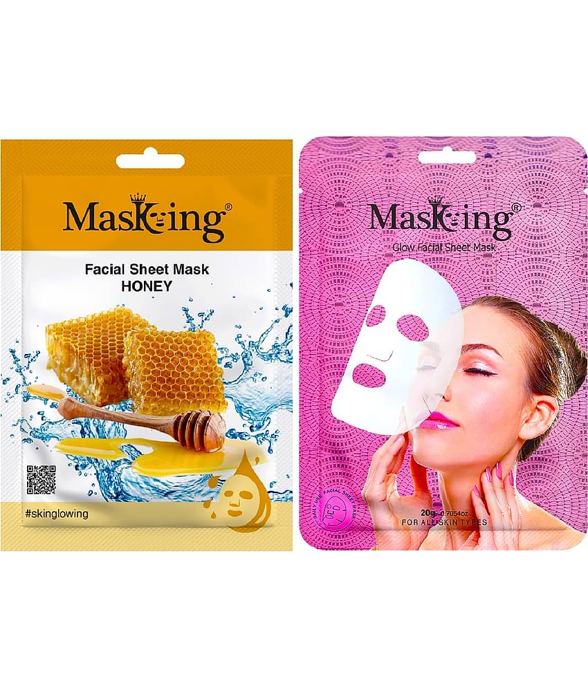 Masking - Fairness Sheet Mask For All Skin Type ( Pack of 2 )