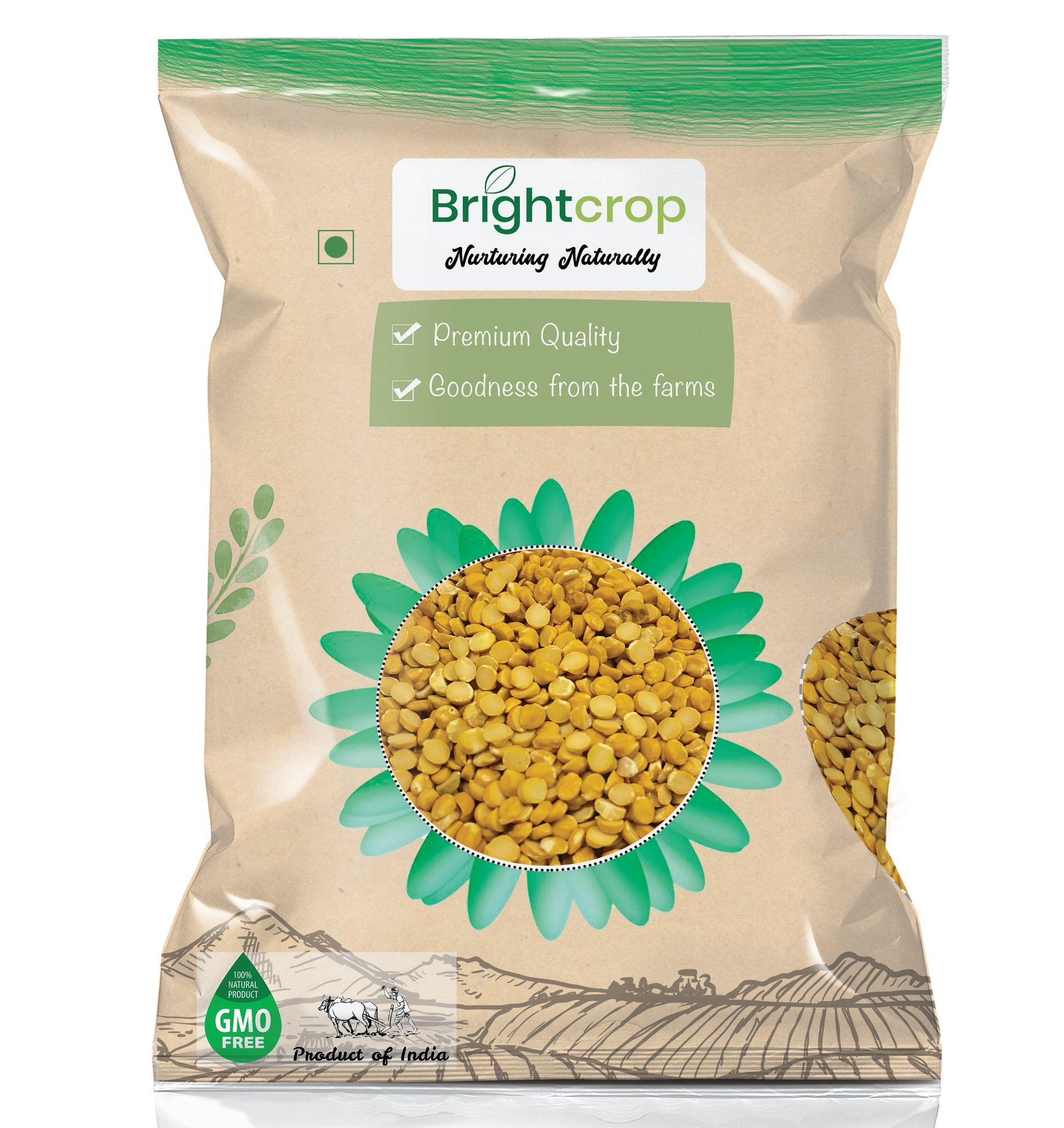 Chana Dal | Bengal Gram (Split) (1Kg Pack)