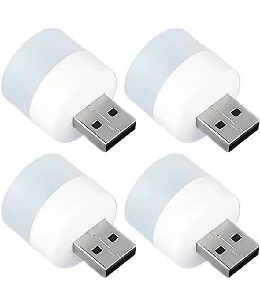 SmartBucket White Night Lamp ( Pack of 4 )