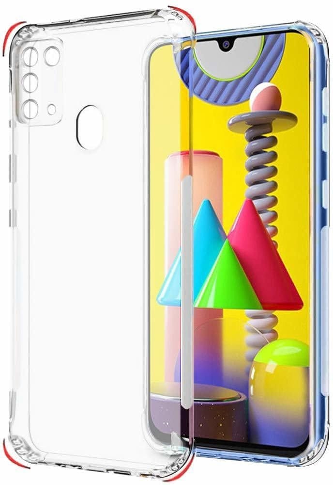 PLUGTECH TPU Ultra Hybrid Clear Camera Protection Back Cover Case for Samsung M31,F41,M21S