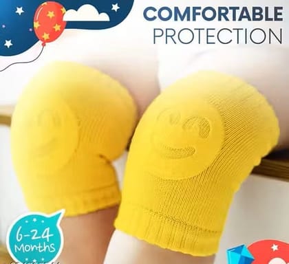 Baby Knee High Socks for Infants & Toddlers | Soft Cotton Anti-Slip Comfortable Daily Wear Socks
