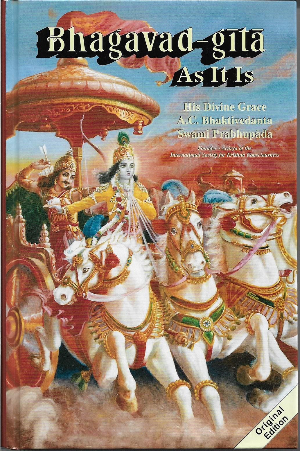 Bhagavad Gita as It is Macmillan - Original Edition [Hardcover] [Jan 01, 2016] A.c.bhaktivedanta Swami Prabhupada