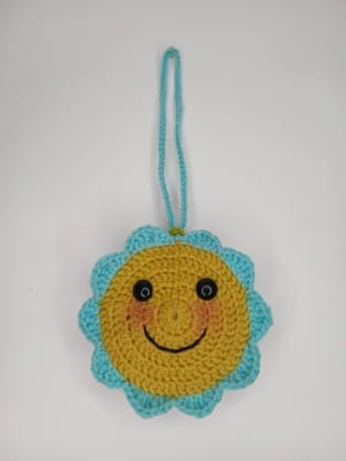 Handmade crochet emoji pouch, cute emoji coin pouch, air pods pouch, keychain pouch, bag charm, multi purpose storage  pouch Pack Of 4