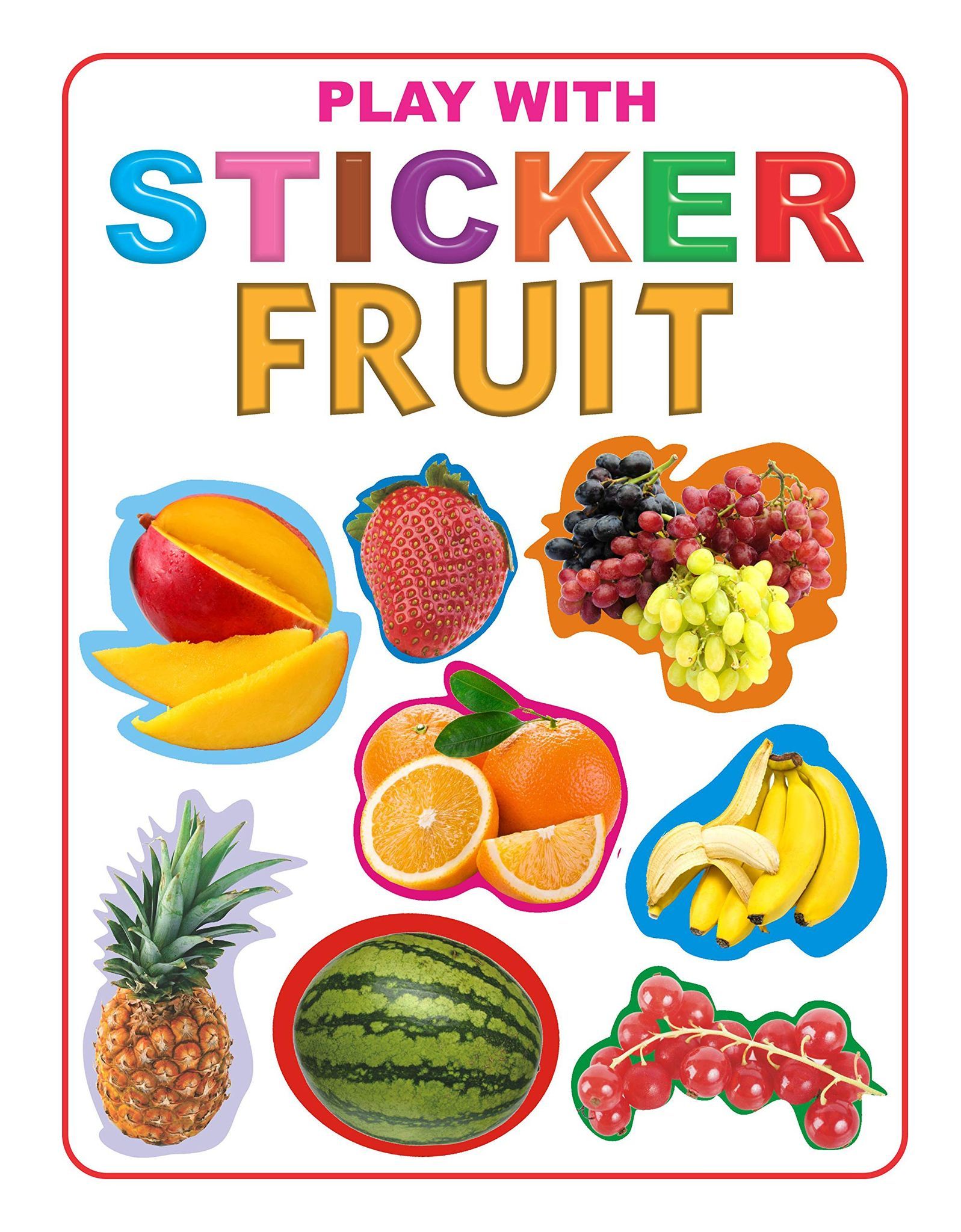 Play With Sticker-fruit [Paperback] Dreamland Publications