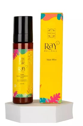 Ray Wellness Rosemary Hydrosol Hair Conditioning Mist for Soft, Healthy Hair, 100 ml