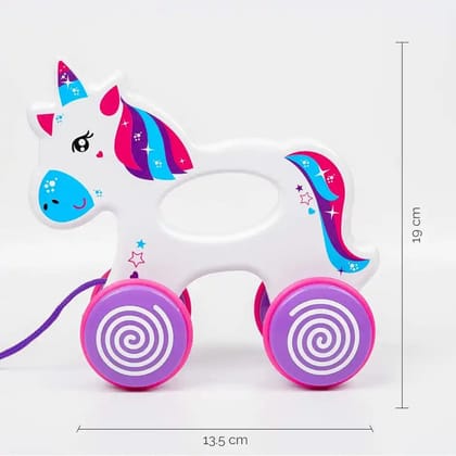 Cute Pull Along Toy for Toddlers (1–3 Years) – Lightweight Walking Toy