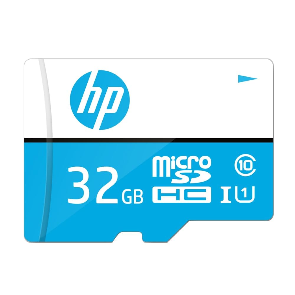 HP 32GB MicroSD Memory Card SDHC mi210 Class 10, UHS-I, U1 Card, Upto 100MB/s R, 10 Y Warranty HP 32GB MicroSD Memory Card SDHC mi210 Class 10, UHS-I, U1 Card, Upto 100MB/s R, 10 Y Warranty - Black / 32GB
