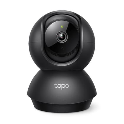 Tapo TP-Link 2K 3MP Pan/Tilt Indoor Security Camera for Baby Monitor, Pet Camera | Motion Detection & Tracking | 2-Way Audio | Cloud & SD Card Storage | Works w/Alexa & Google Home | Black C211