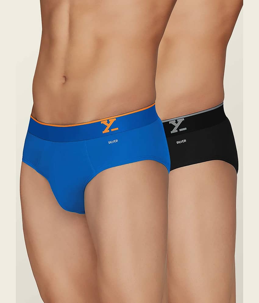 XYXX Pack of 2 Cotton Briefs For Men's ( Multicolor )