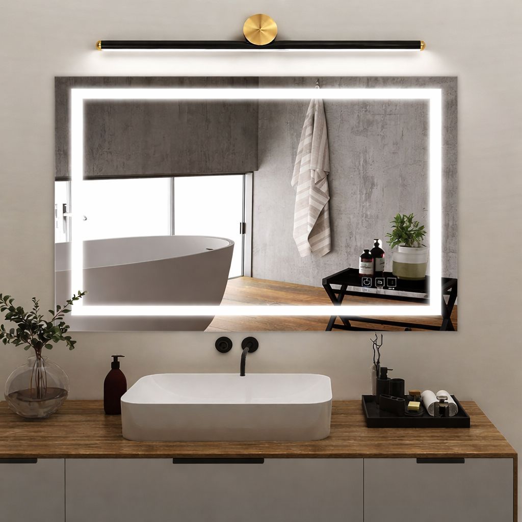 SPARKWORLD LED Picture/Vanity Wall Light (3 Color Mode) – Gold & Black, Wall Mounted, Adjustable Angle | Colour: LX775WL/12W/GD/BK
