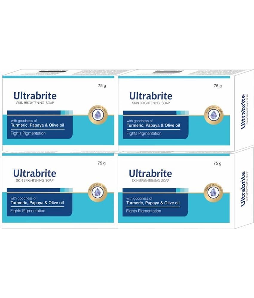 Leeford Ultrabrite Skin Brightening Soap (4 x 75 g)