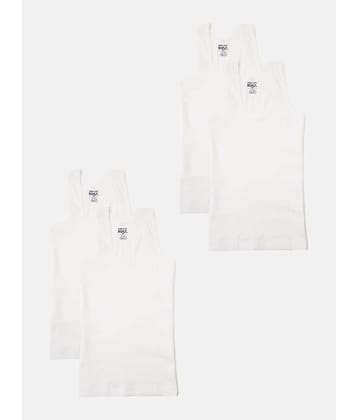 Lux Cozi Pack of 4 Boys Cotton ( White )