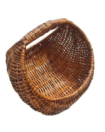 Handmade Wicker-Plastic Gift Basket