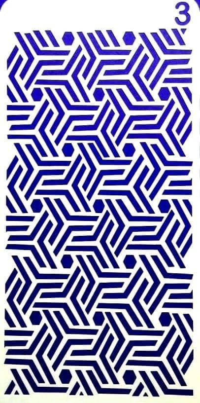 Imported Stencils- 4"*8"- Design 3