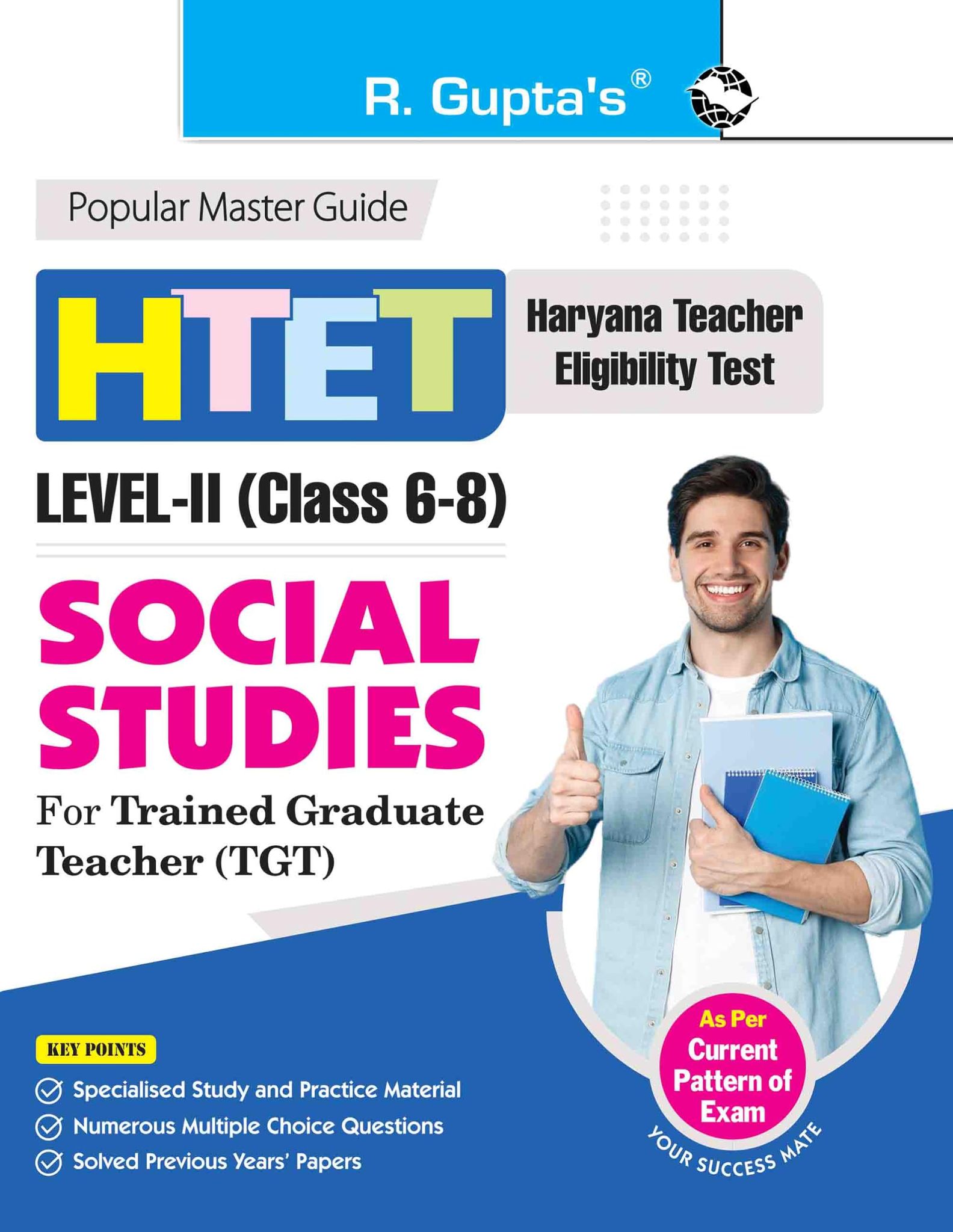 HTET (TGT) Trained Graduate Teacher (Level-2) Social Studies (Class VI to VIII) Exam Guide [Paperback] [Nov 22, 2025] RPH Editorial Board