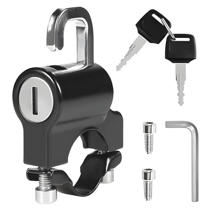 Heavy Duty Multi-Function Electric Helmet Lock | Anti-Theft Security Lock for Bicycle, Scooter & Motorcycle | Waterproof Smart Helmet Safety Lock