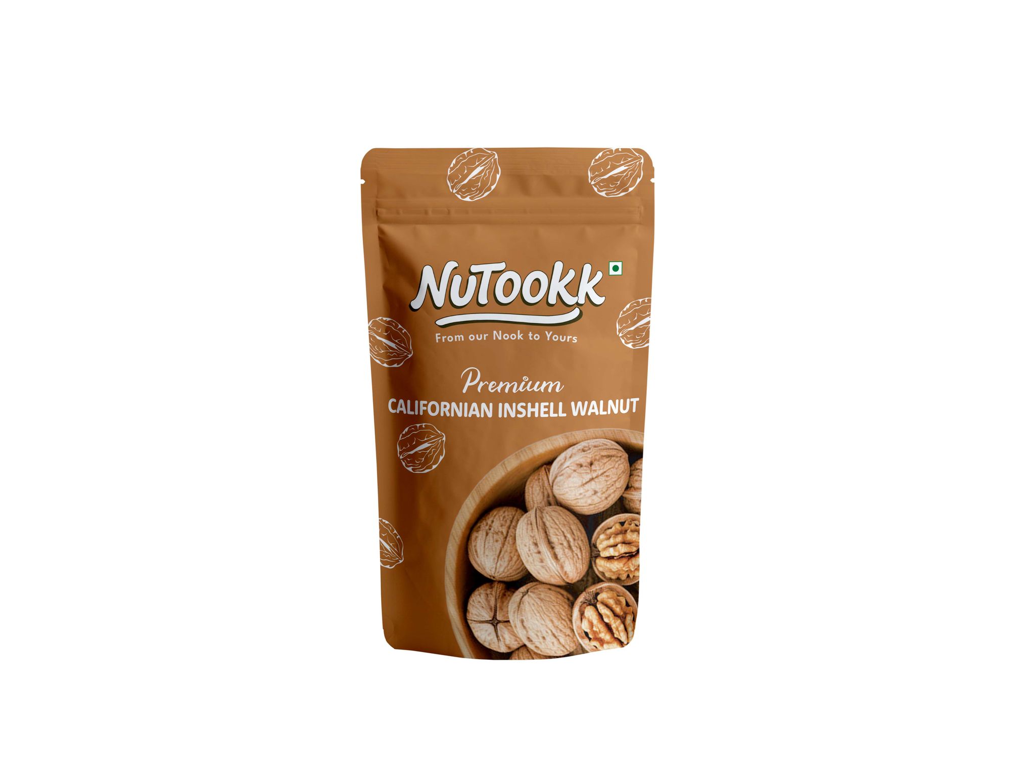 Nutookk Premium Californian Inshell Walnuts  - 200g