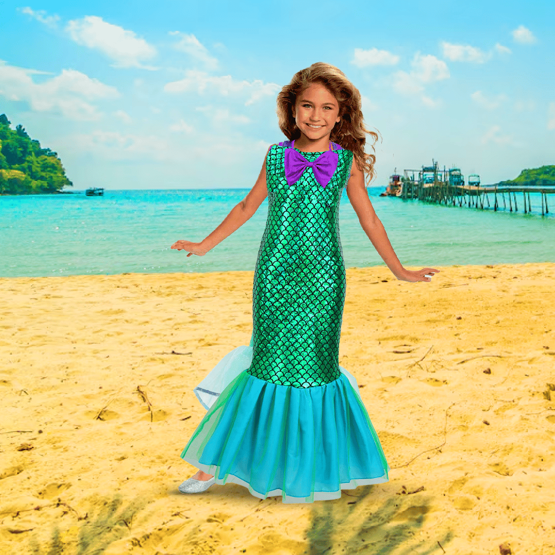Mermaid Costume for Kids