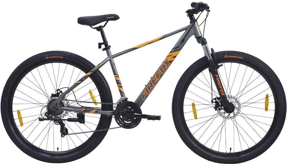 FIREFOX Tremor X 29D Mountain Cycle (21 Gear, Grey, Only Front Suspension)