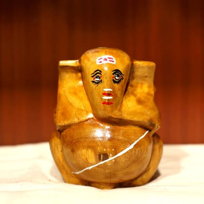Wooden Craft Ganesha Wooden Craft Ganesha